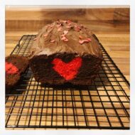 This Chocolate Heart Surprise Cake is the perfect Valentine's Day treat!