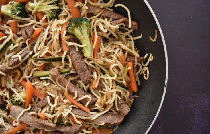 beef chow mein