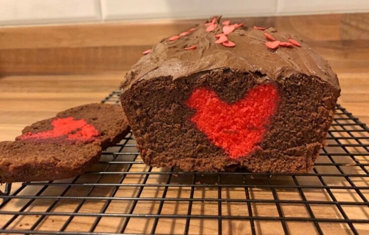 heart cake