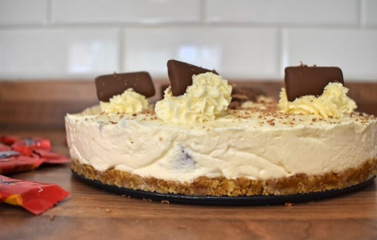 daim bar cheesecake