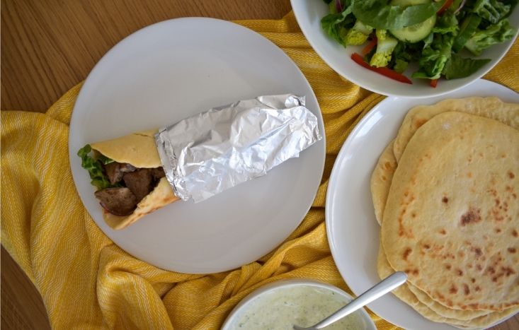 lamb wraps.