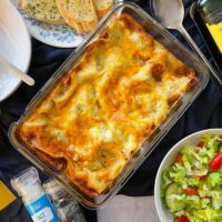 Haggis lasagne is a great recipe for using up haggis or trying something different with this delicious food. A perfect winter family dinner.